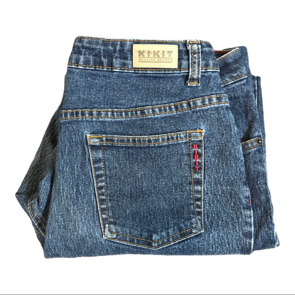 Maurice Sasson KitKit Wide Leg Jeans Size 10